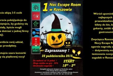 Noc Escape Room w Rzeszowie