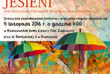 Pod Kolorowym Parasolem Jesieni – konkurs plastyczny, Rzeszów