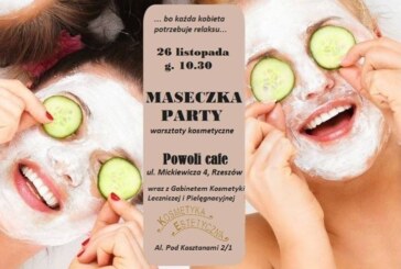 Maseczka Party – warsztaty tworzenia kosmetyków, Rzeszów