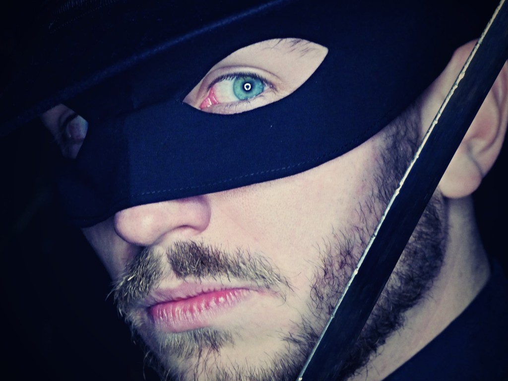 Trening szermierki z Zorro w Teatrze Maska – WOŚP 2018