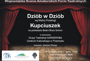 Spektakle w ramach Wojewódzkiej Sceny Amatorskich Form Teatralnych